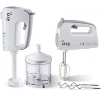 Izzy IZ-1001 Μίξερ Χειρός 400W Λευκό
